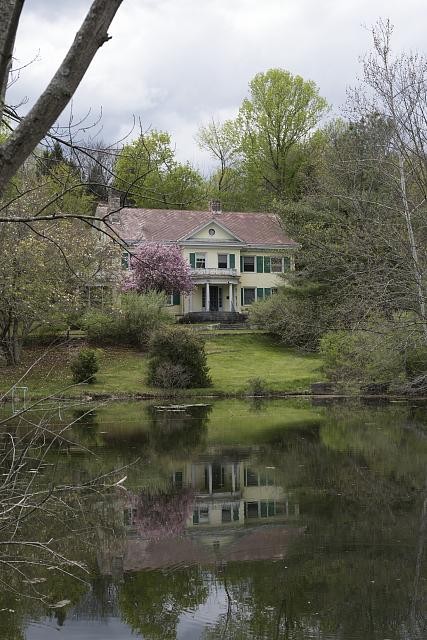Photo:Berkeley Springs WV Coolfont Manor House 1900s Historic Mansion Pond