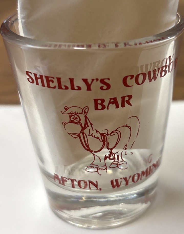 Shelly’s Cowboy Bar Afton  Wyoming.excellent Condition
