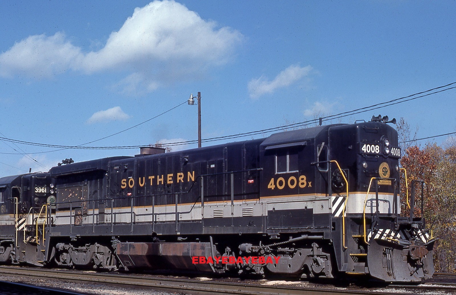 SOUTHERN 4008 @ RICHMOND VA in 85 ORIGINAL KODACHROME SLIDE