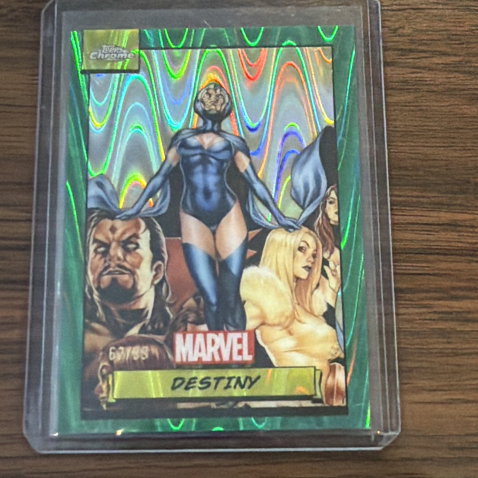 2024 Topps Chrome Destiny /99 Green Gamma Ray Wave