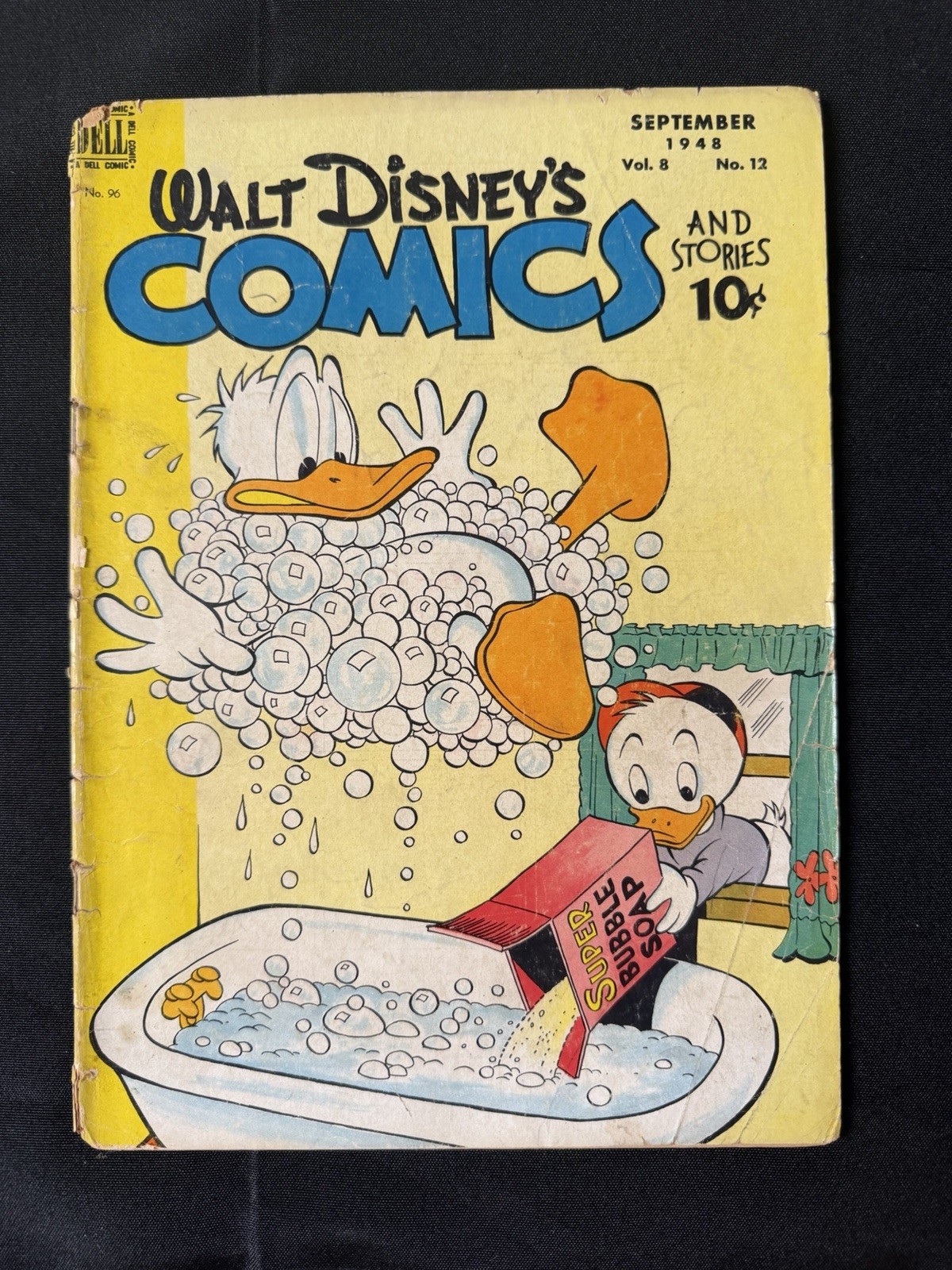 Walt Disney’s Comics and Stories #96 Sept 1948 Golden Age Donald Duck Dell 10¢