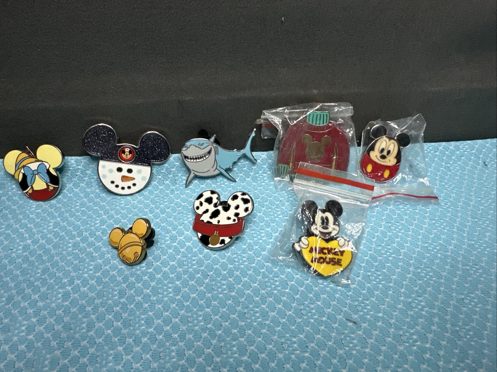 Disney Assorted Pins 8 Diamond Back Authentic Mickey, 2011-2018