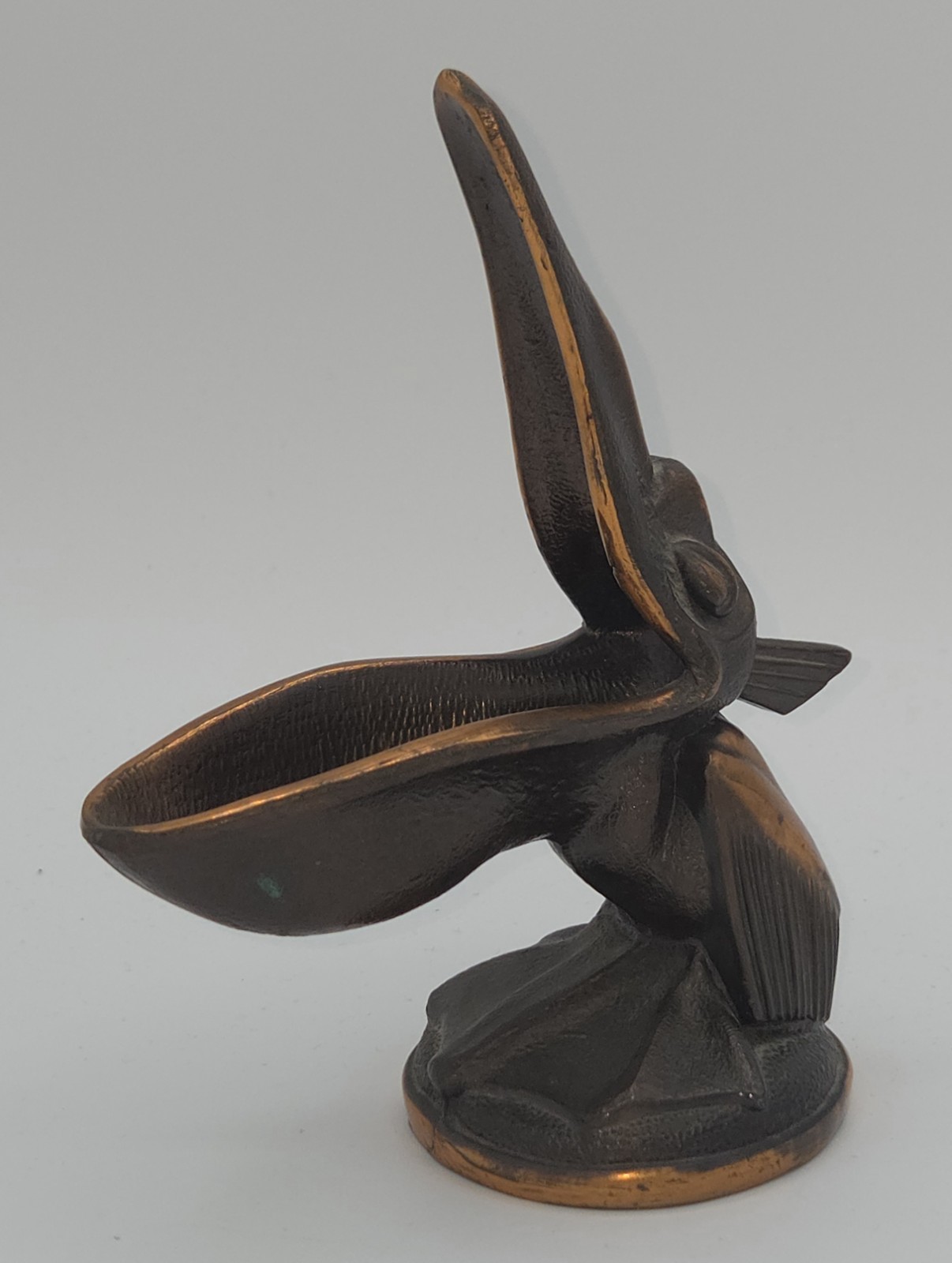 Vintage Art Deco Pelican Pipe Rest Cigar Holder Ashtray USA 6