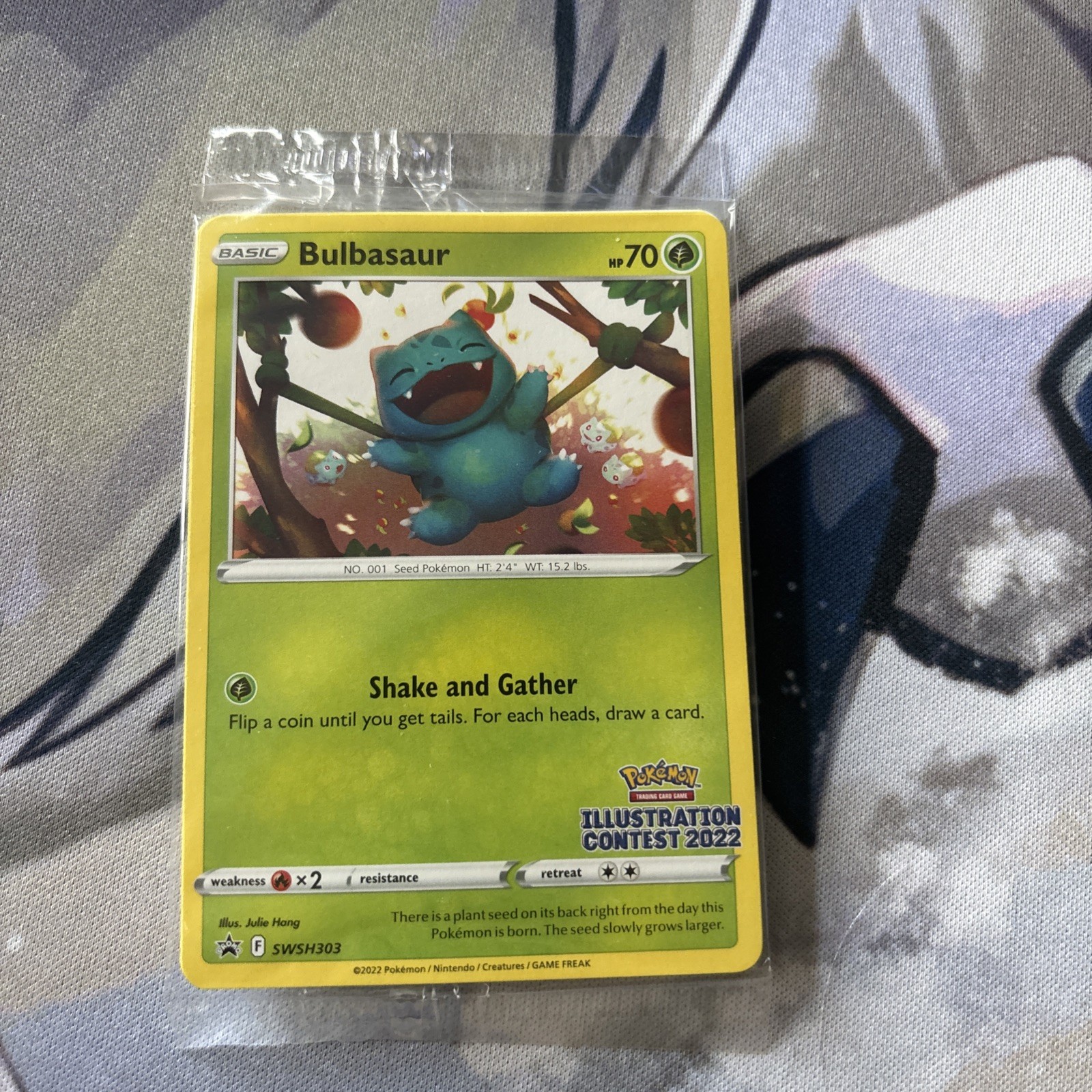 Pokemon Illustration Contest 2022 Bulbasaur Arcanine Greninja Promo NEW + SEALED