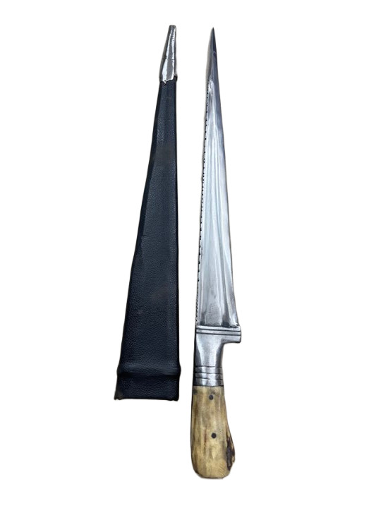 Antique Vintage Dagger Sword Barasinha Antler Dirk Khukri Khanjar Collectible