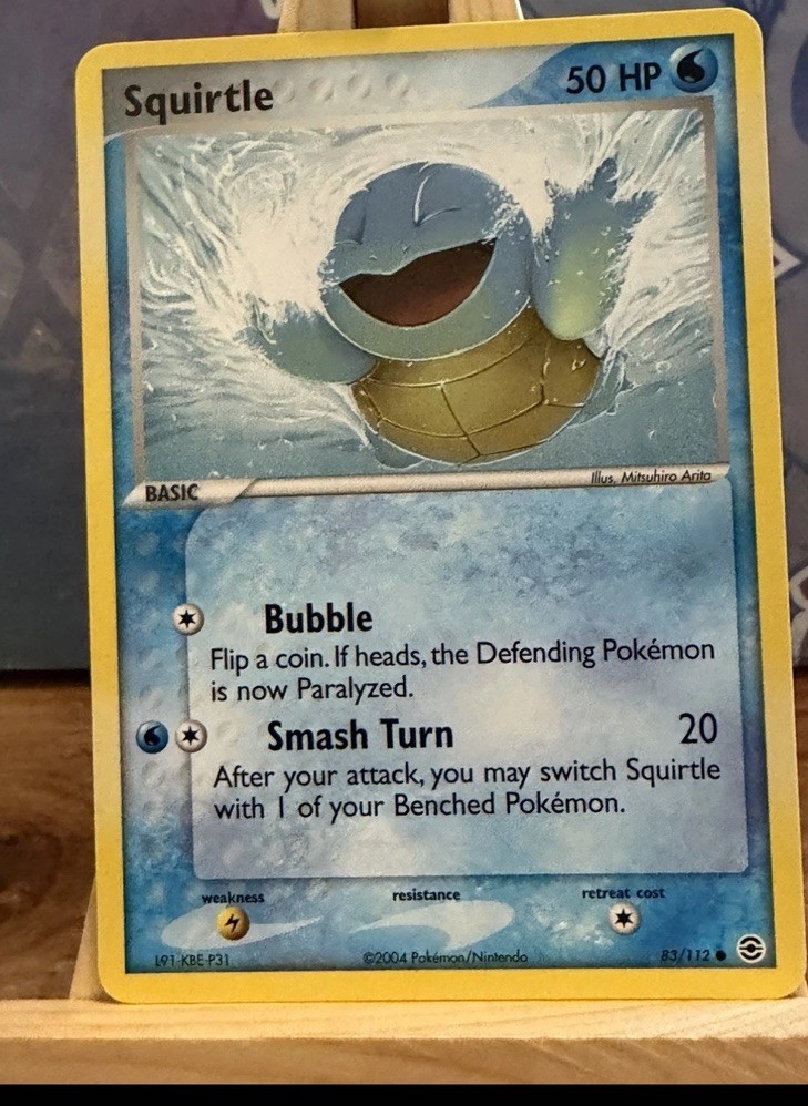 Squirtle 83/112 FireRed & LeafGreen Pokemon Nirvana NM/LP