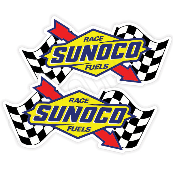 Sunoco Gasoline Logo Sticker Classic Oil Gas window laptop bumper vinyl decal