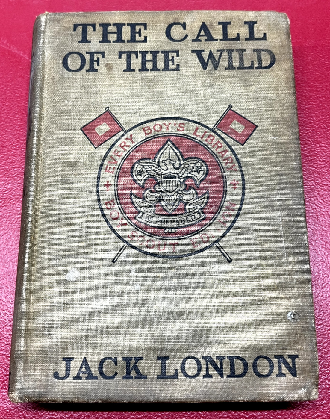 Vintage 1914 The Call of the Wild by Jack London Every Boy's Library Edition