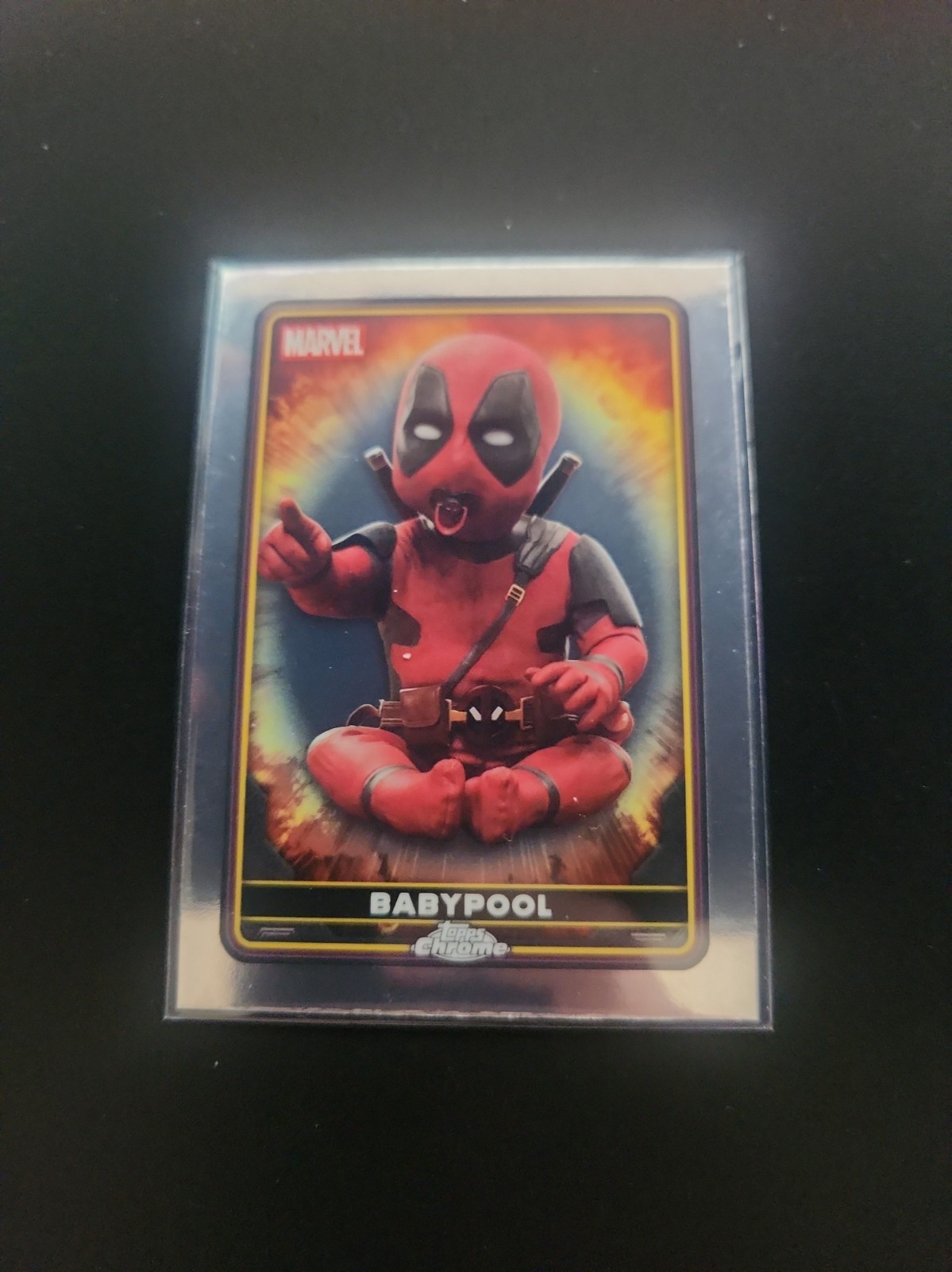 2025 Topps Chrome Deadpool Baby pool #39