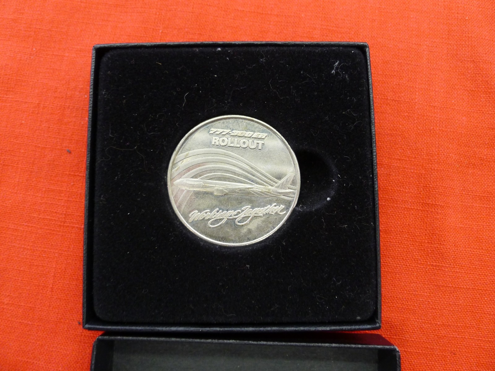 THE BOEING COMPANY 777-300ER ROLLOUT CHALLENGE COIN
