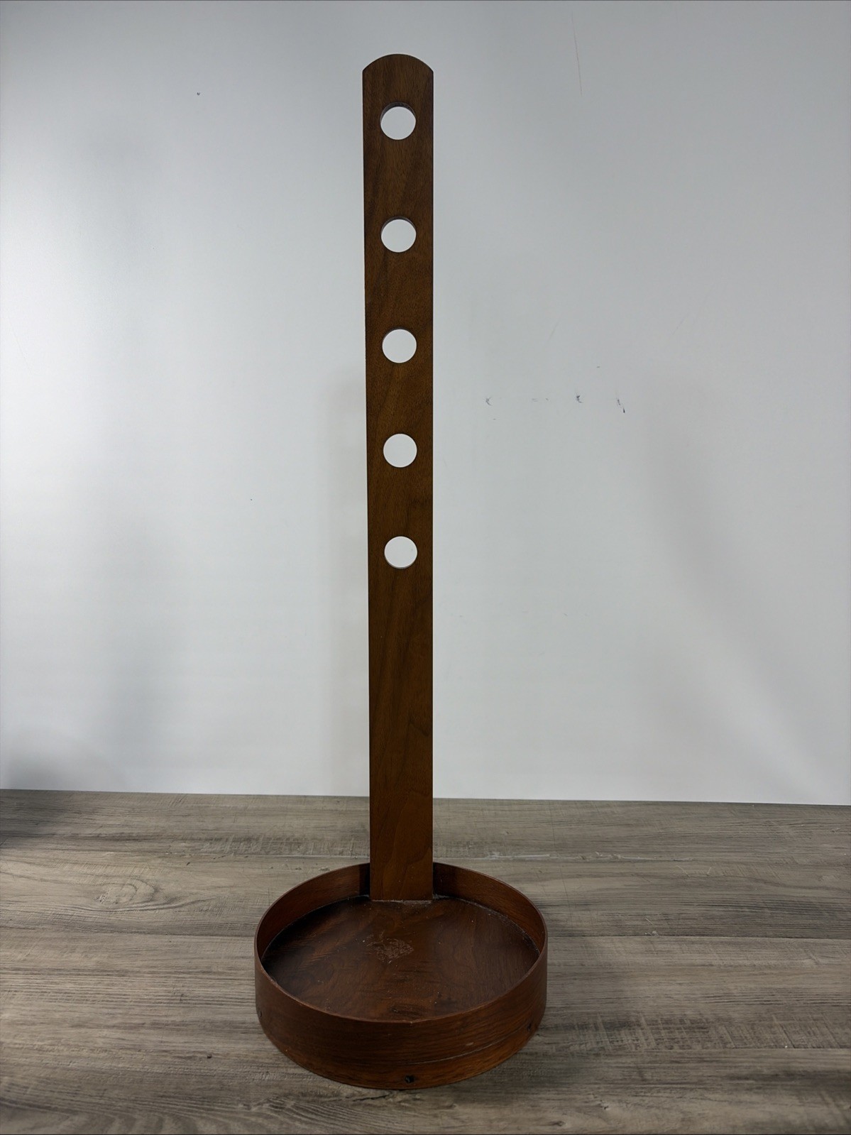 Rare Vintage Shaker Wood Candle Holder Shakertown at Pleasant Hill Kentucky