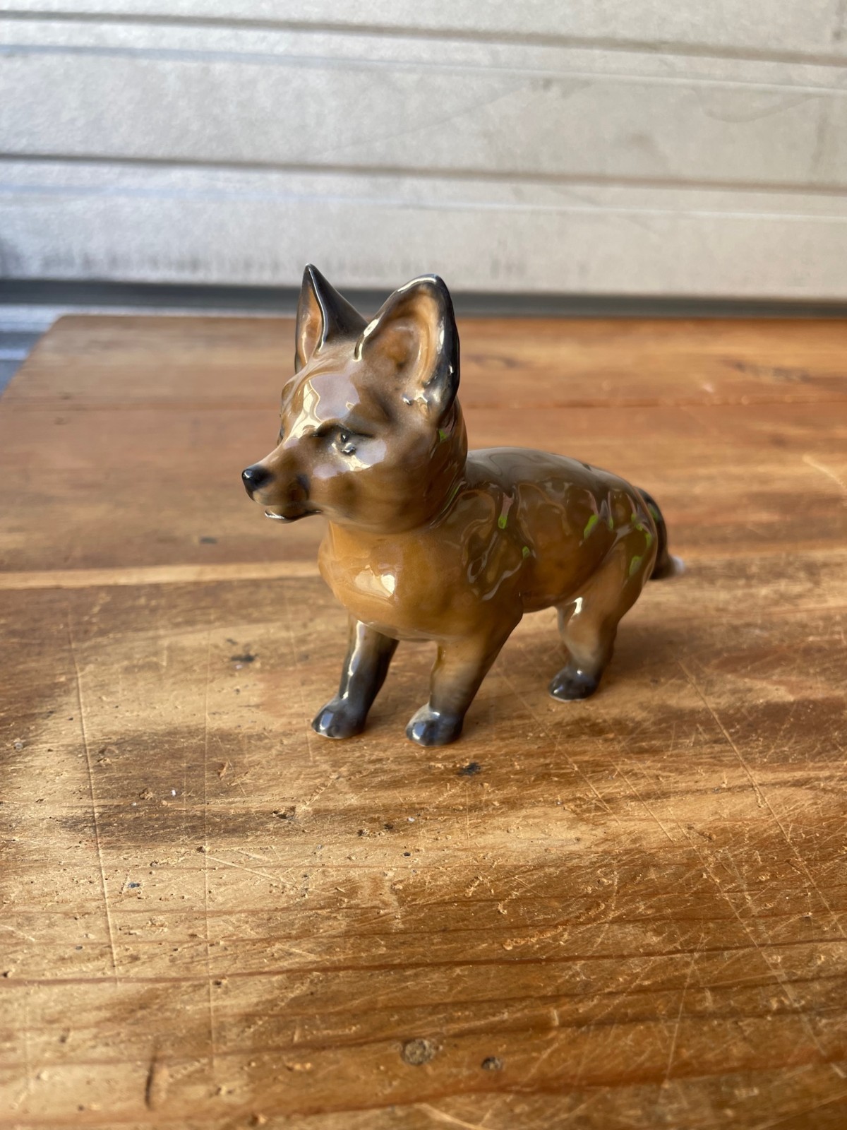 Vintage Rosenthal Germany Porcelain Model Of A Fox Standing 4.5
