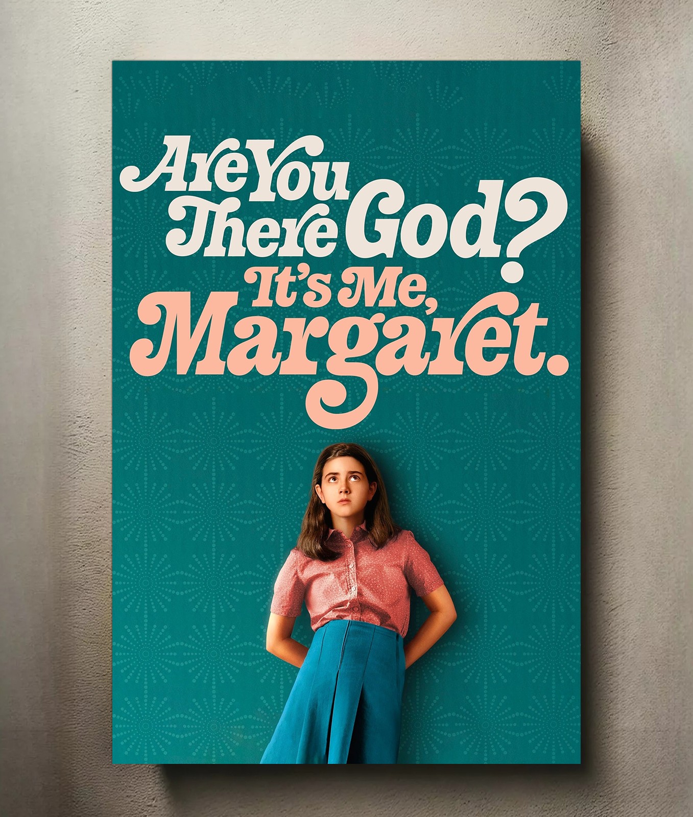 Are You There God? It\'s Me, Margaret. 8x12 Metal Movie Poster Sign