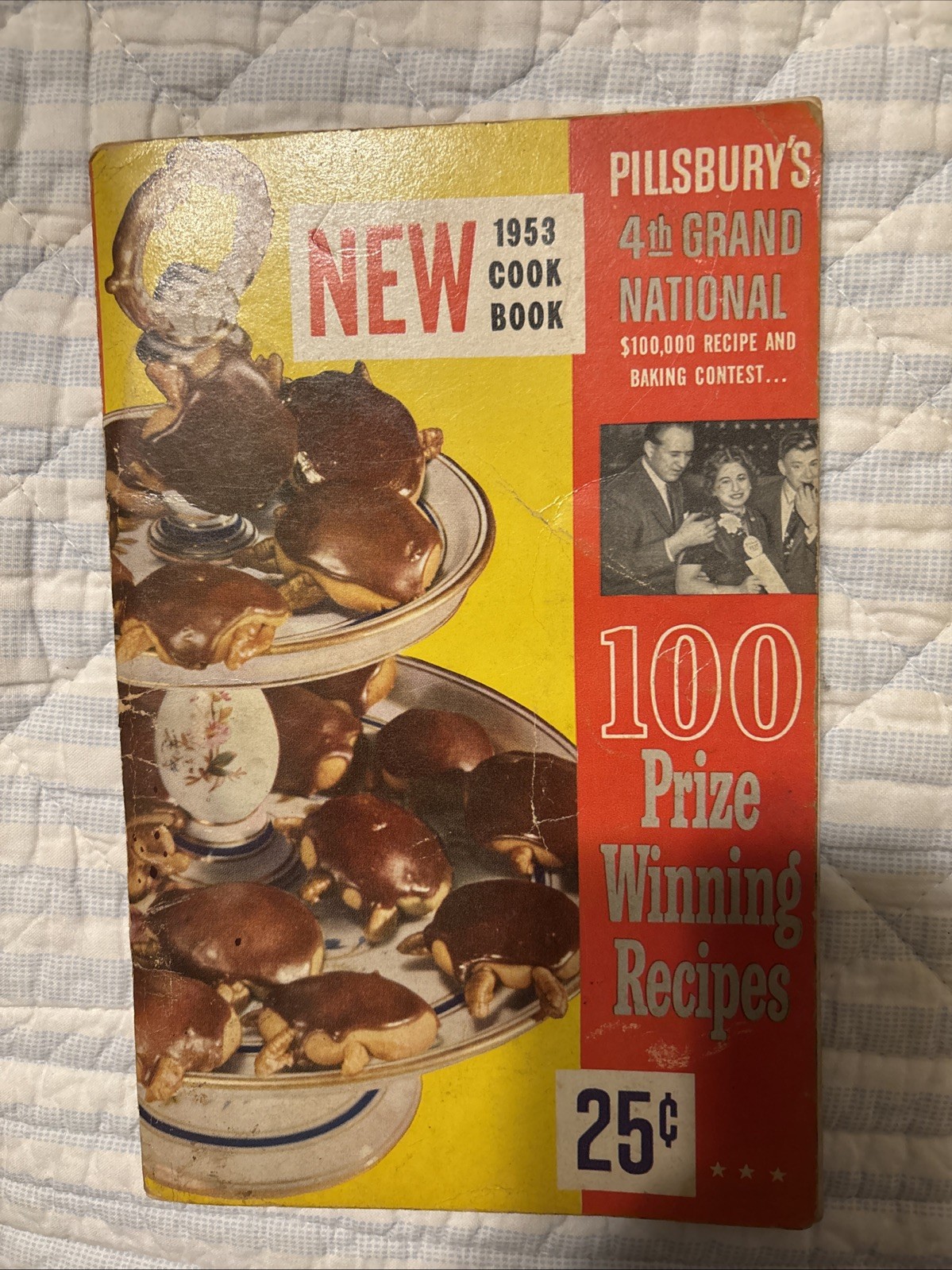 1953 Pillsbury\'s 4th Grand National 100 Prize Winning Recipes CookBook Kitchen