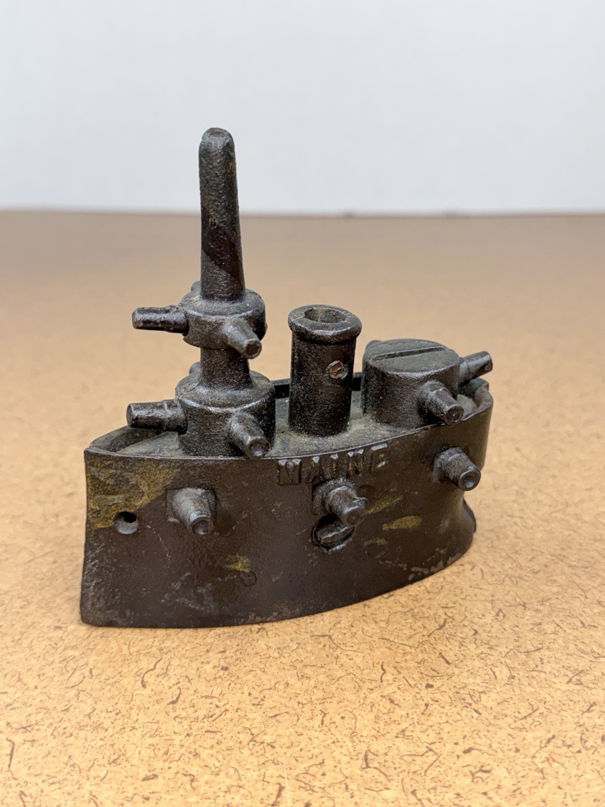 Grey Iron Casting Co. Battleship “Maine” Cast Iron Bank