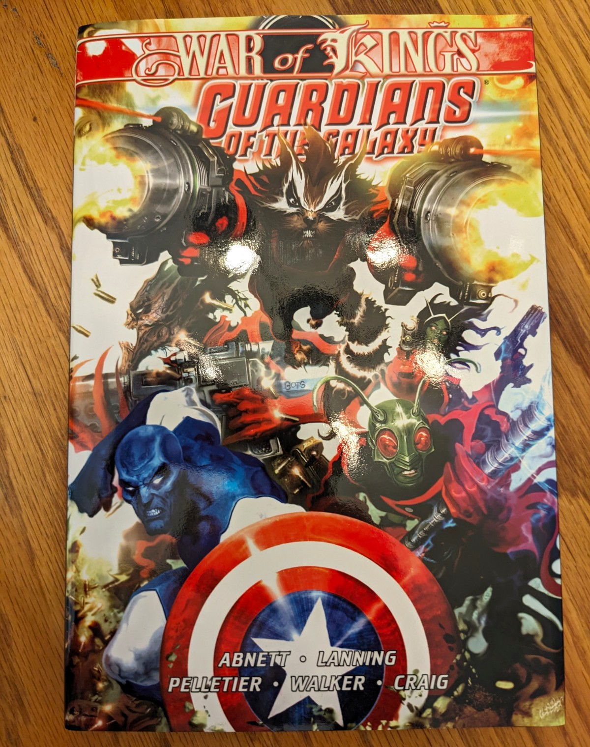 War of Kings: Guardians of the Galaxy Hardcover Graphic Novel Abnett Lanning
