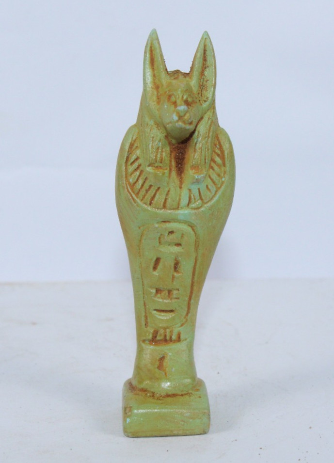 UNIQUE Ancient Egyptian Pharaonic Civilization For Ushabti Anubis Stone Statue