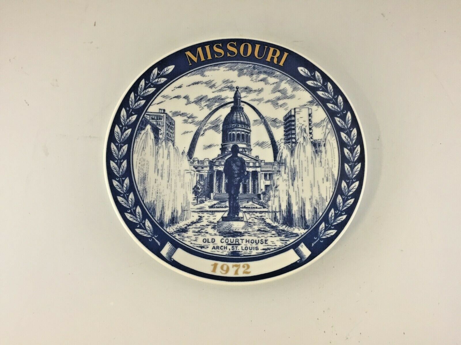Chateau Inc Decor Denmark Limited Edition 1972 Missouri Plate NEW