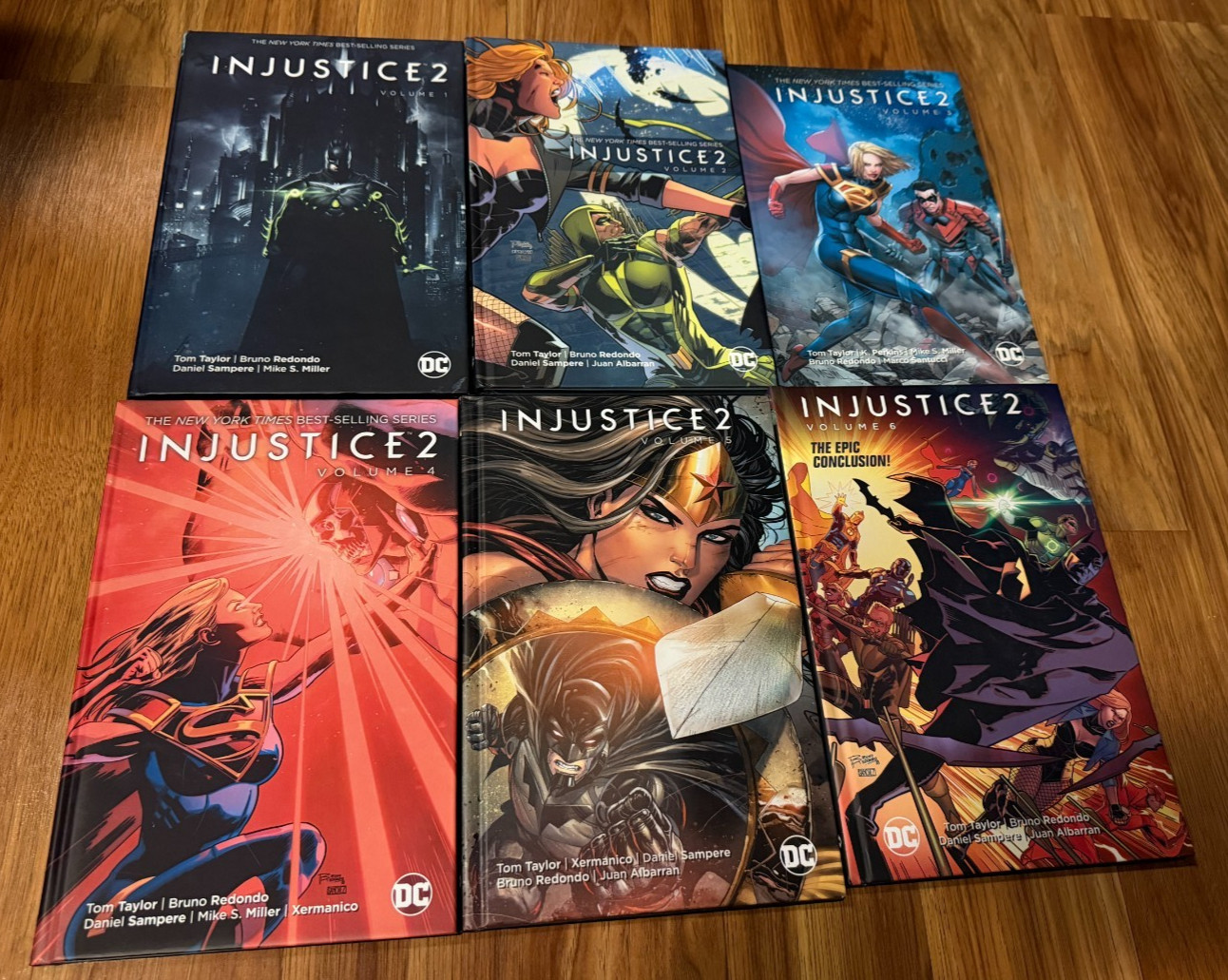 DC Injustice 2 Complete HC/TPB Lot Vols. 1-6 Tom Taylor 1 2 3 4 5 6 Redondo