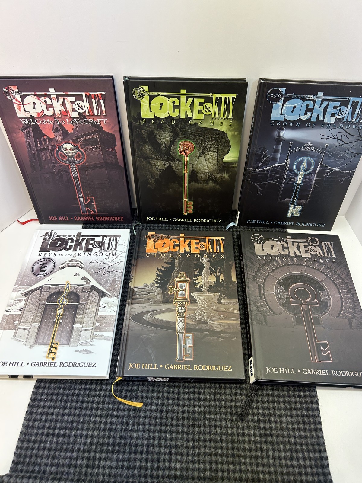Locke and Key Complete Hardcover Set Volumes 1-6 Joe Hill IDW Gabriel Rodriguez