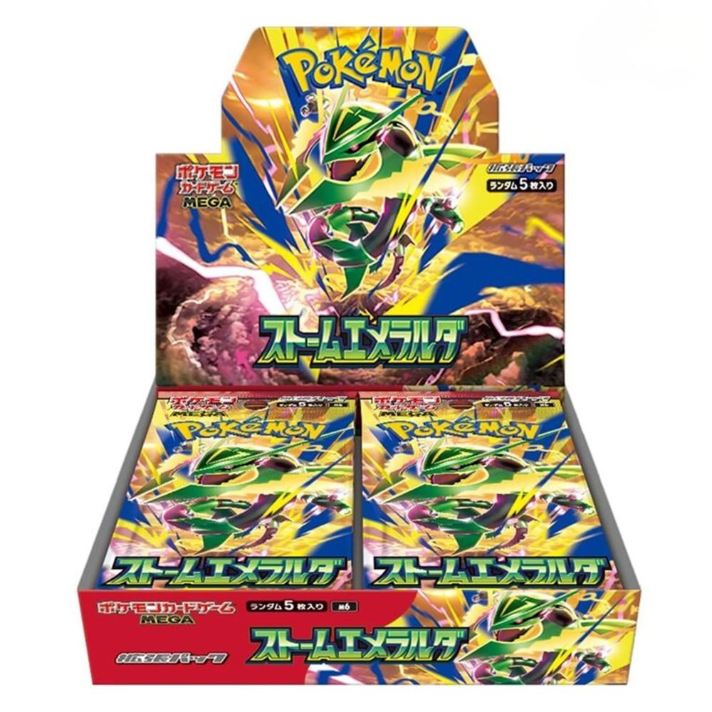 Pokemon Storm Emeralda Booster Box m6 Japanese