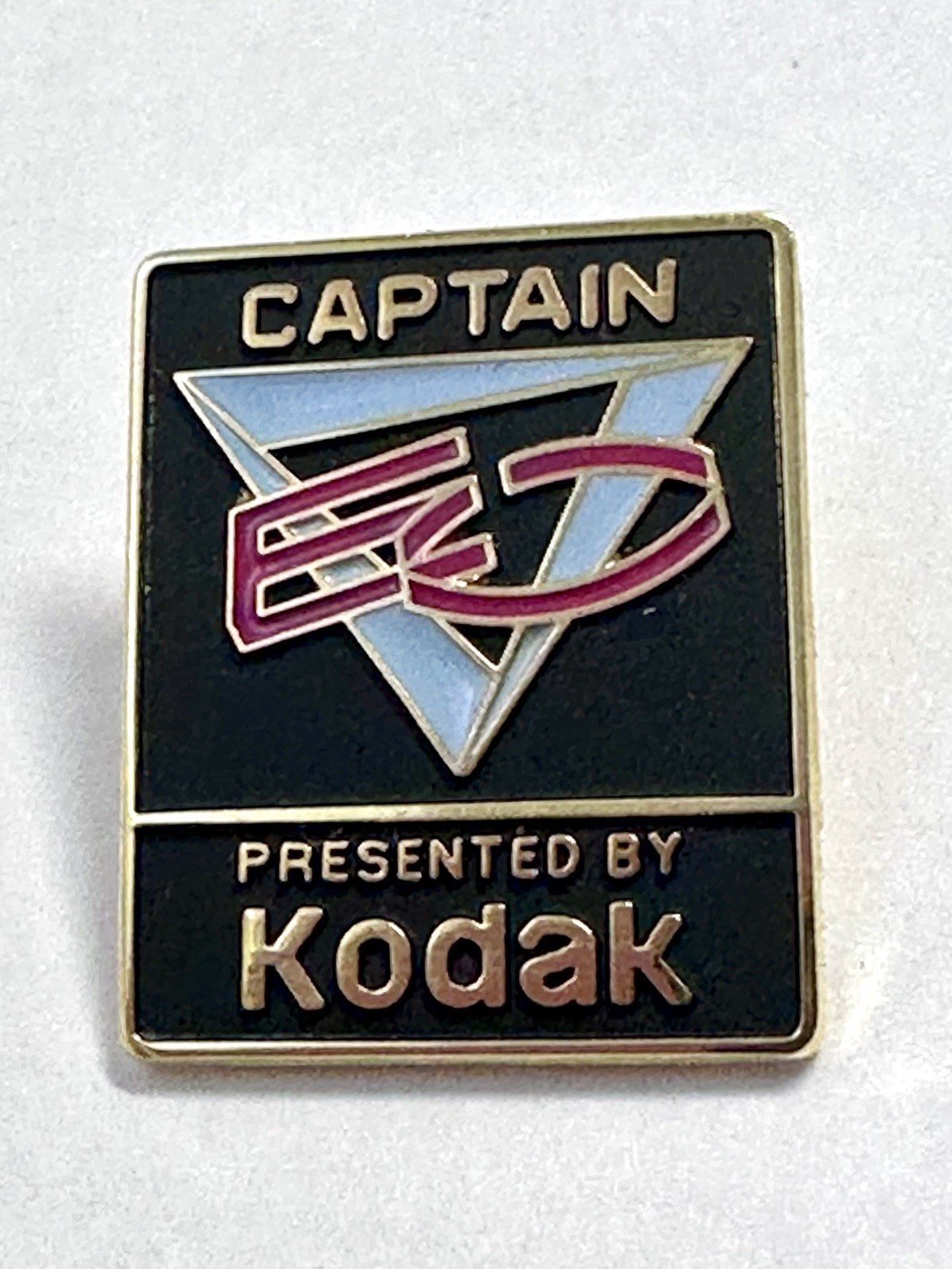 Vintage Disneyland Captain EO Premiere Kodak Pin Rare Grand Opening Managers Pin