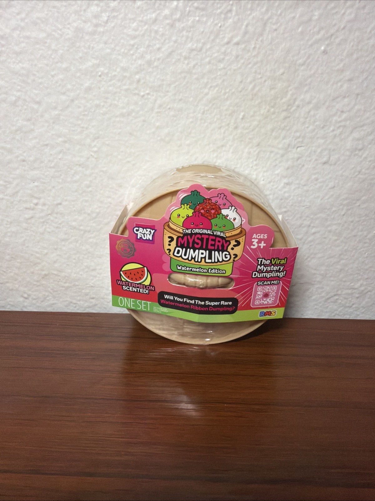 RMS Crazy Fun Mystery Dumpling Scented Watermelon Ribbon Edition New Squishy
