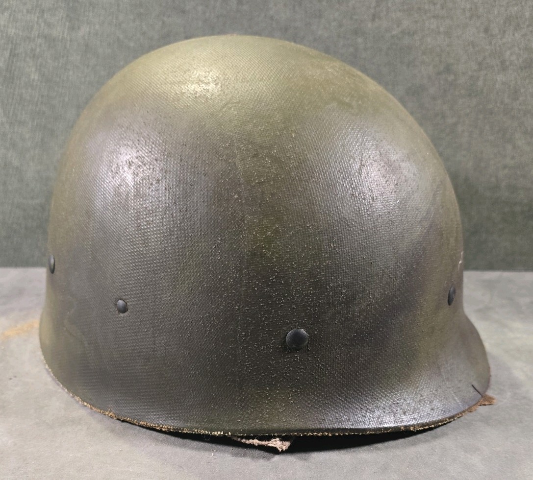 Vintage 1978 US Military M1 Helmet Liner Firestone Vietnam Cold War Webbing