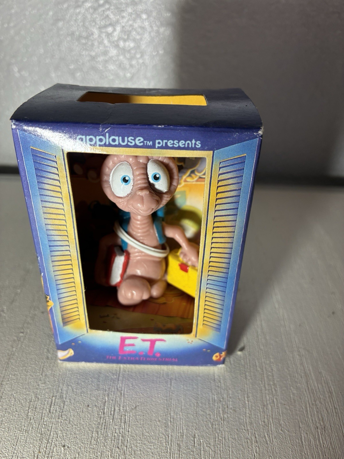 1988 Vintage Applause E.T. Extra Terrestrial Pvc Figure Inbox