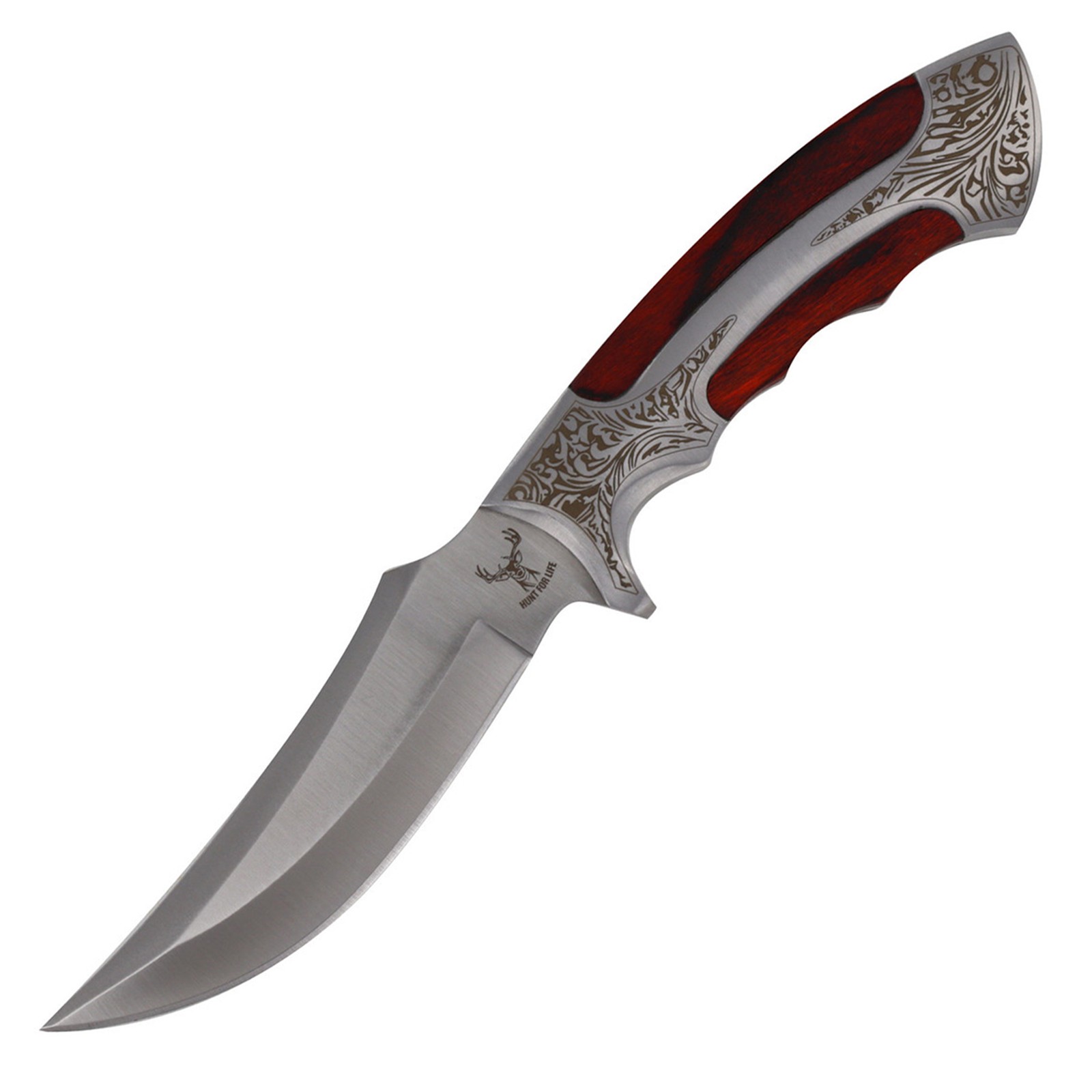 Jameson Hunt For Life™ Hunting Full Tang Fixed Blade Outdoor Camping Knife