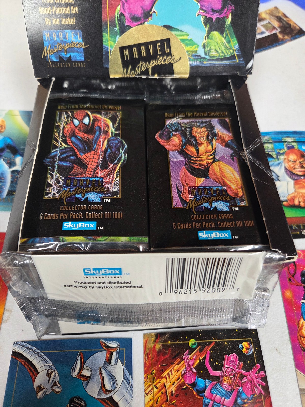 1992 Marvel Masterpieces Joe Jusko - Individual Packs