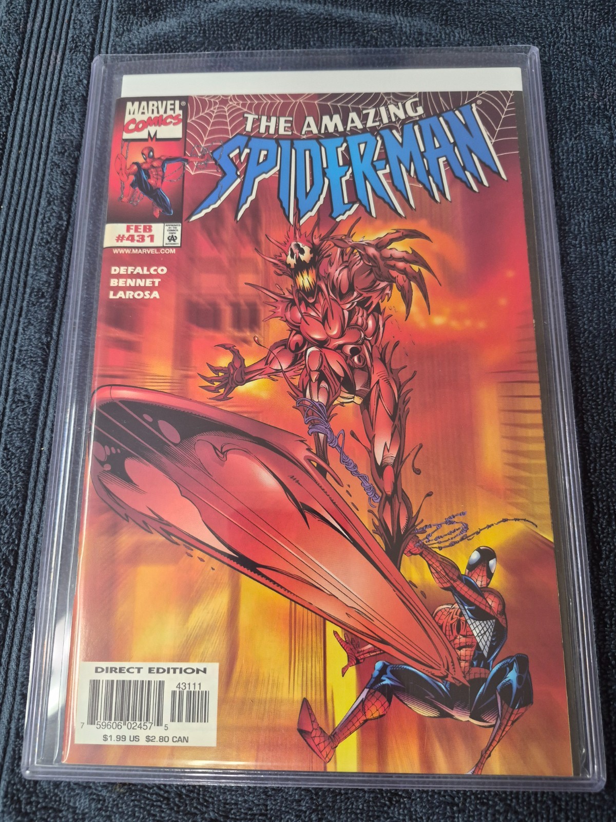 Amazing Spider-Man 431 1998 Cosmic Carnage NM $10 FLAT COMBINED SHIPPING