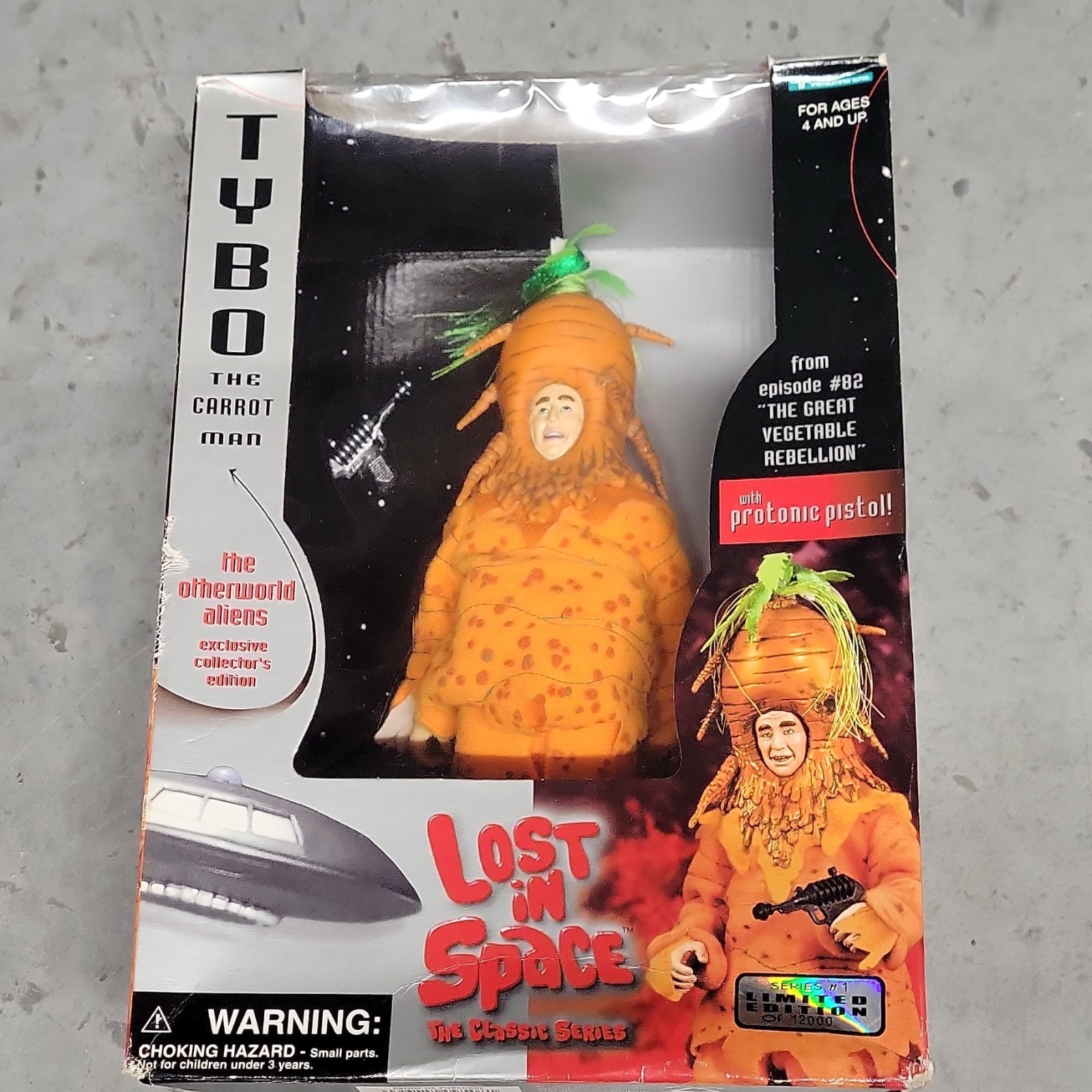 Trendmasters Lost in Space Tybo The Carrot Man Figure 1998