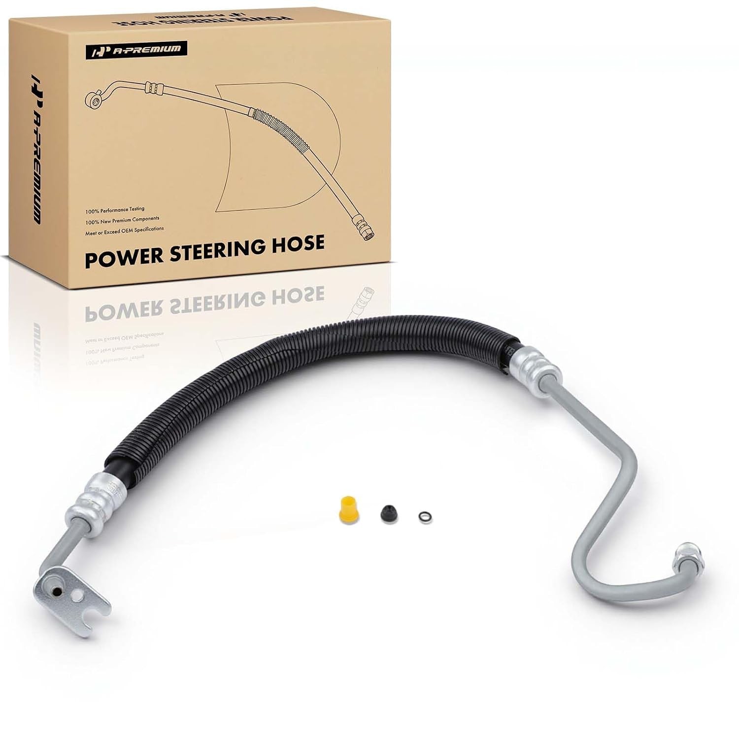 Power Steering Pressure Hose Assembly Pump to Rack/Gear Steering Hose Kit