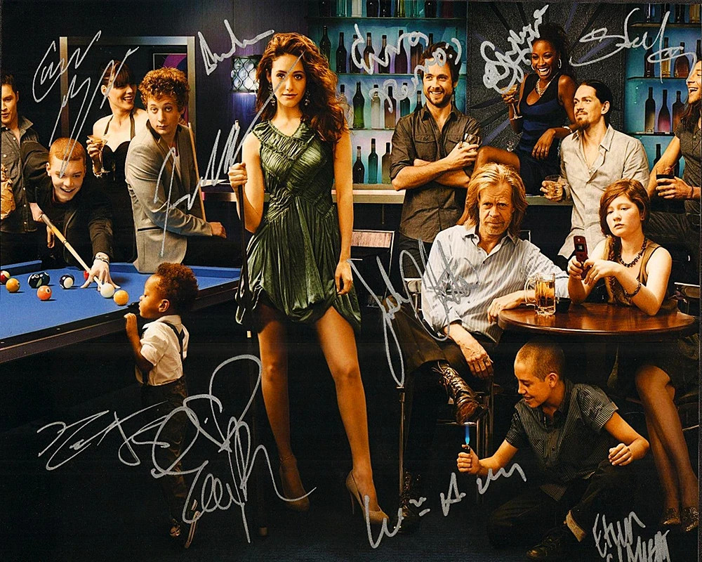 SHAMELESS FULL CAST SIGNED REPRINT AUTOGRAPHS SERIES 11x14 Photo