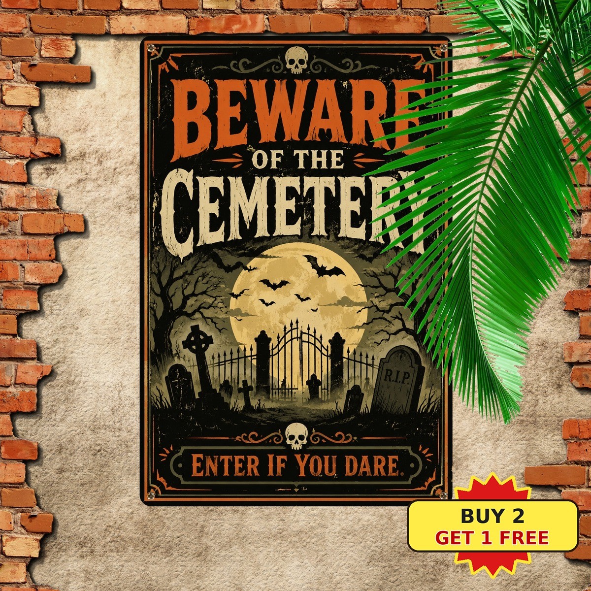 room_funny_halloween_signs_cemetery
