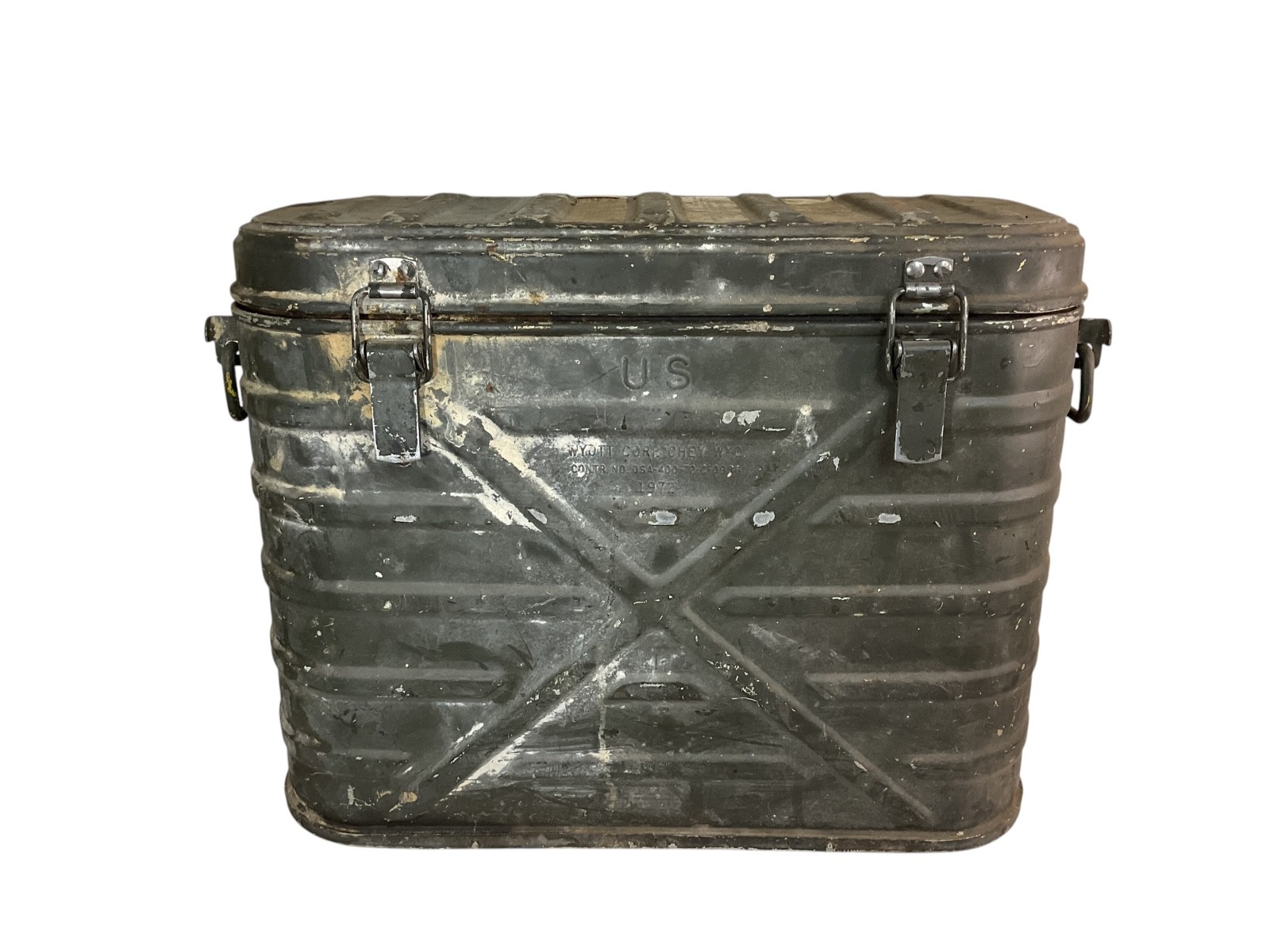 Vintage 1972 US Military Wyott Mermite Insulated Food Container Cooler Box Army