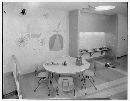 Photo:S.S. Brasil. Children's room II