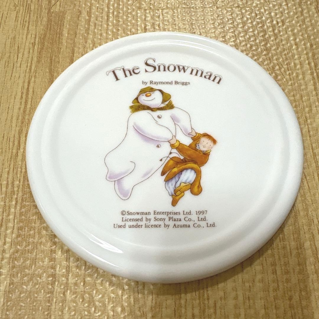 The Snowman Raymond Briggs Pot Plate Tableware Collector 1997 Vintage Rare