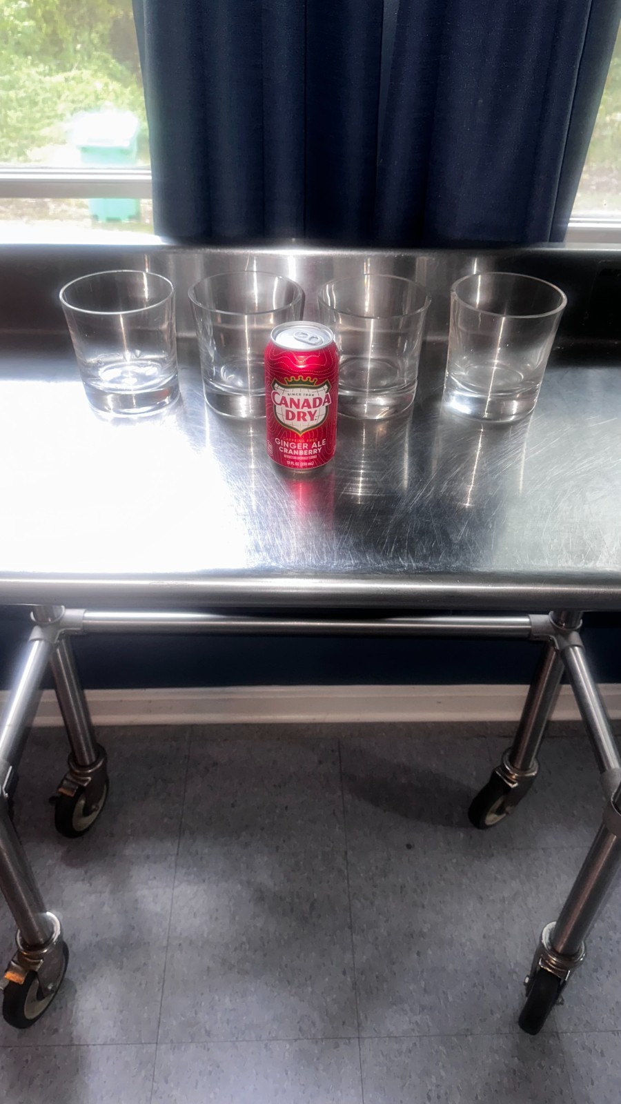 VINTAGE SET OF 4 VERY LARGE DOUBLE OLD FASHIONED COCKTAIL GLASSES DOF 