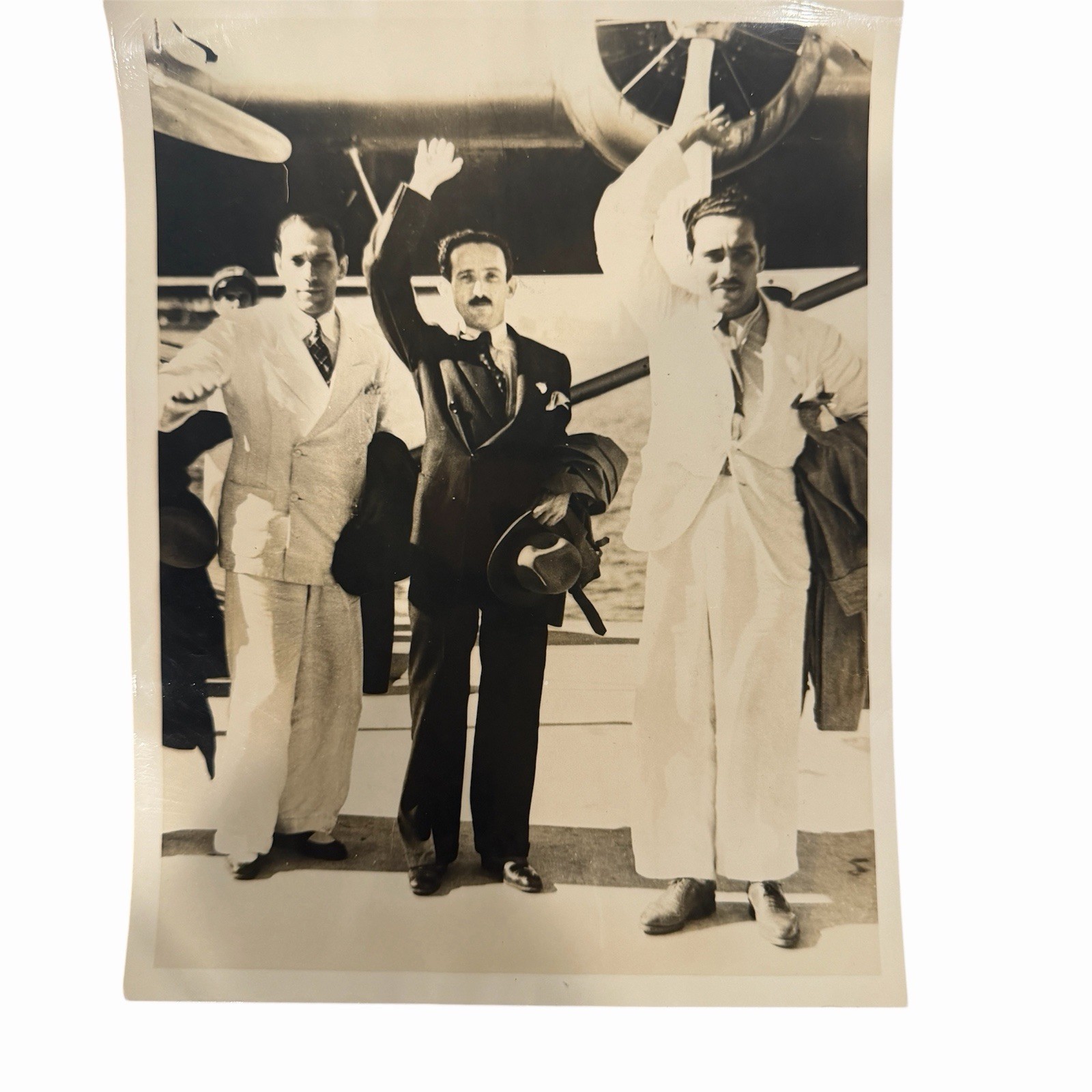 1935 Press Photo Plinio Salgado Brazil Fascist Integralist Leader Communist
