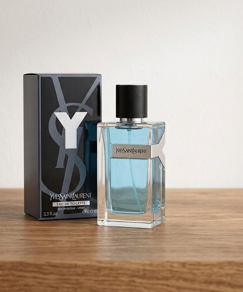 YSL Yves Saint Laurent Y Cologne for Men EDT Spray 3.3 / 3.4 oz / 100ml New Box