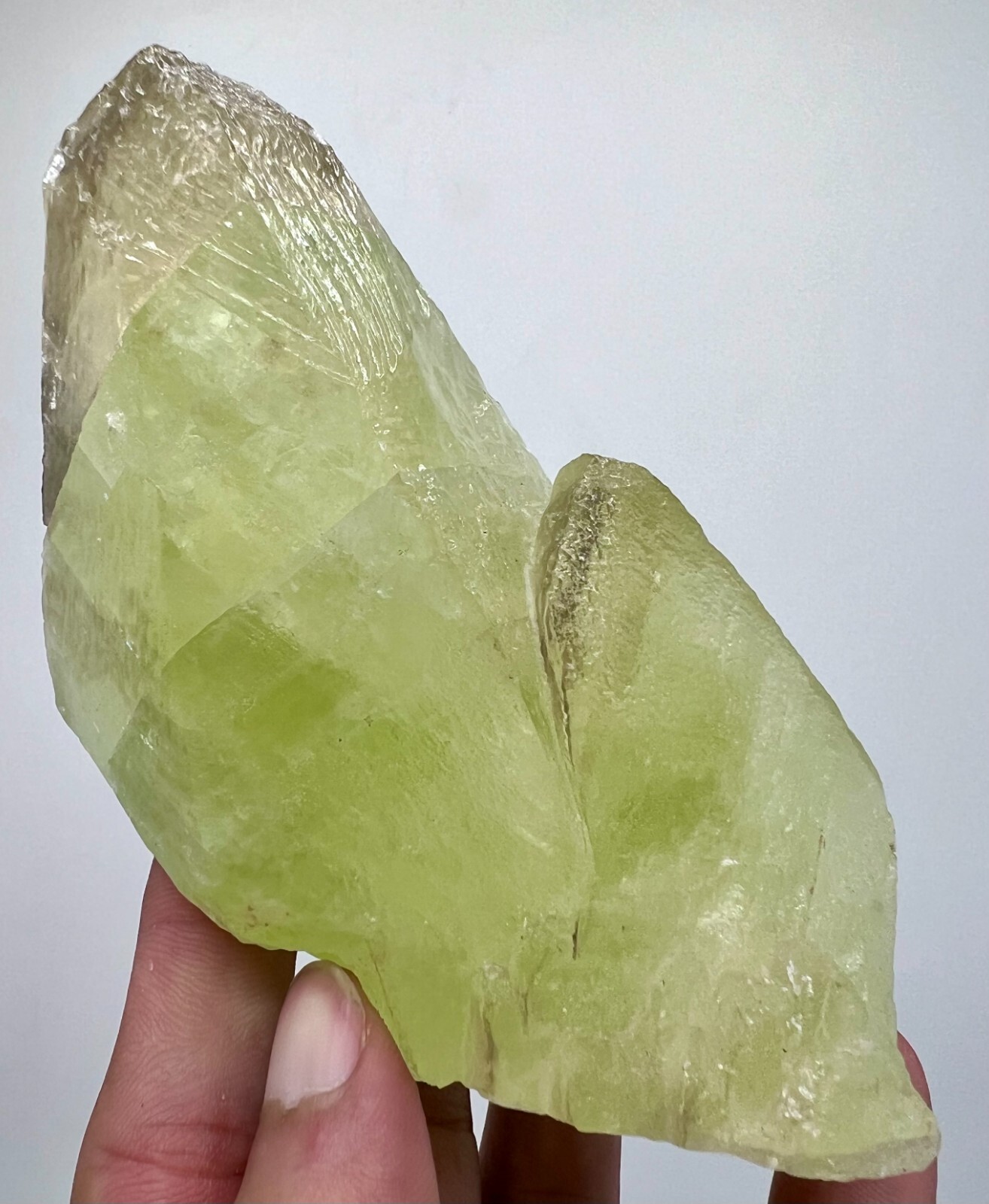 592 Gm Extraordinary Natural Rare Unique Color Bunch Of Calcite Specimen~Pak