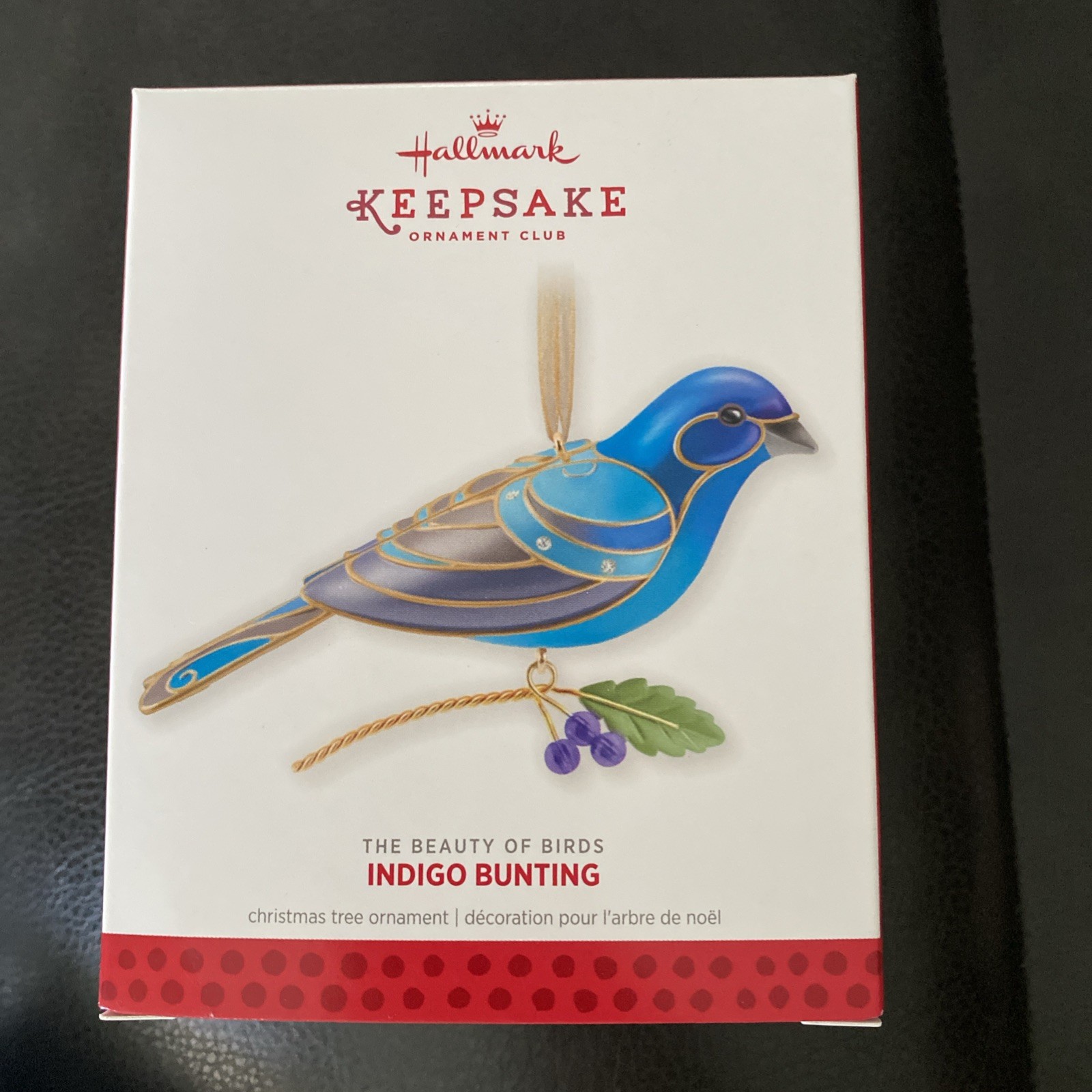 2013 Hallmark Beauty of Birds Indigo Bunting 