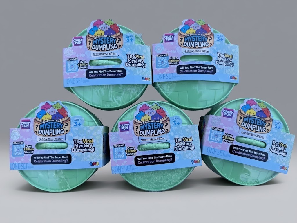 100% Authentic RMS Crazy Fun Mystery Dumpling Celebration Edition-  Pack of 5