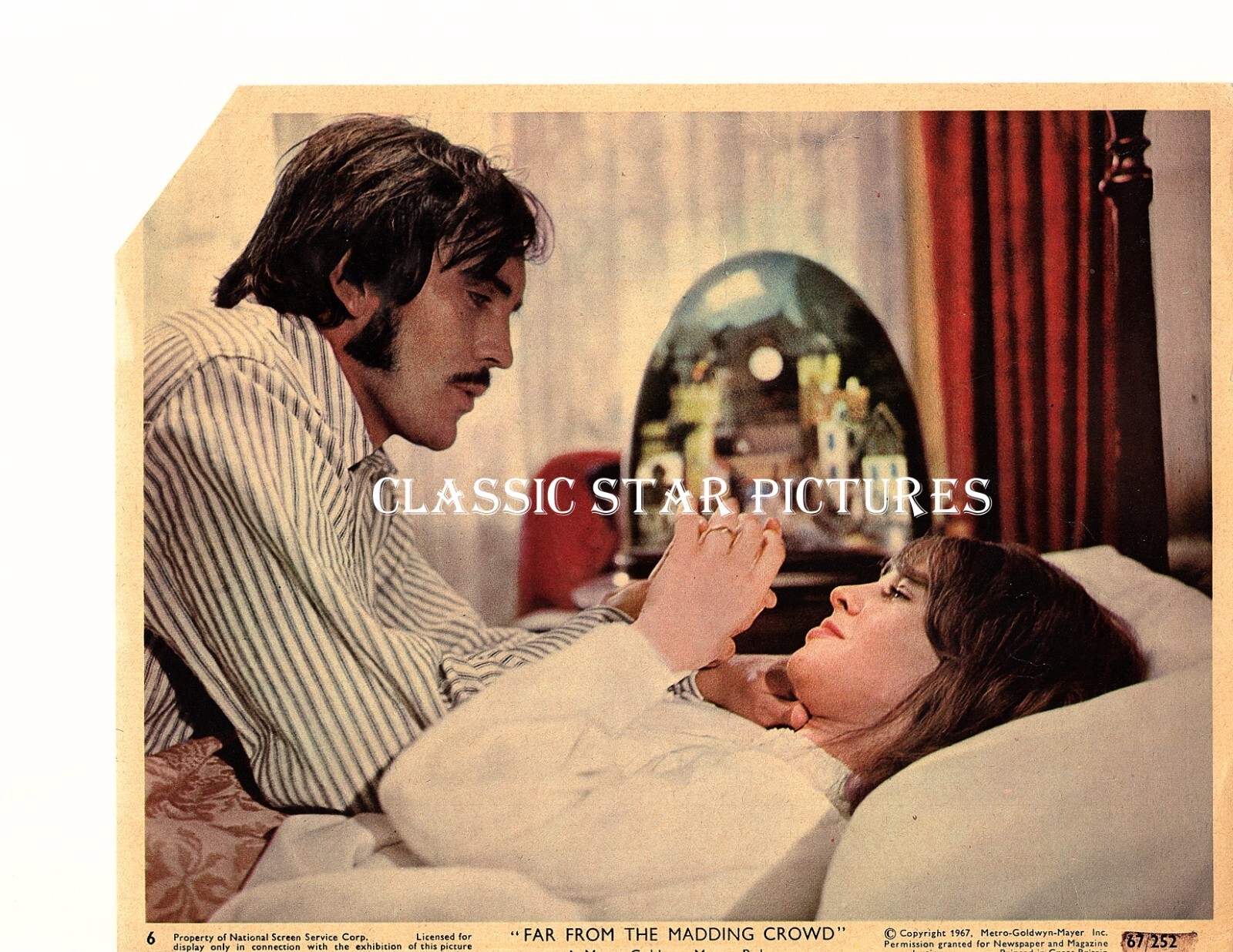 LC217 Prunella Ransome Terrence Stamp Far From the Madding Crowd '67 lobby card