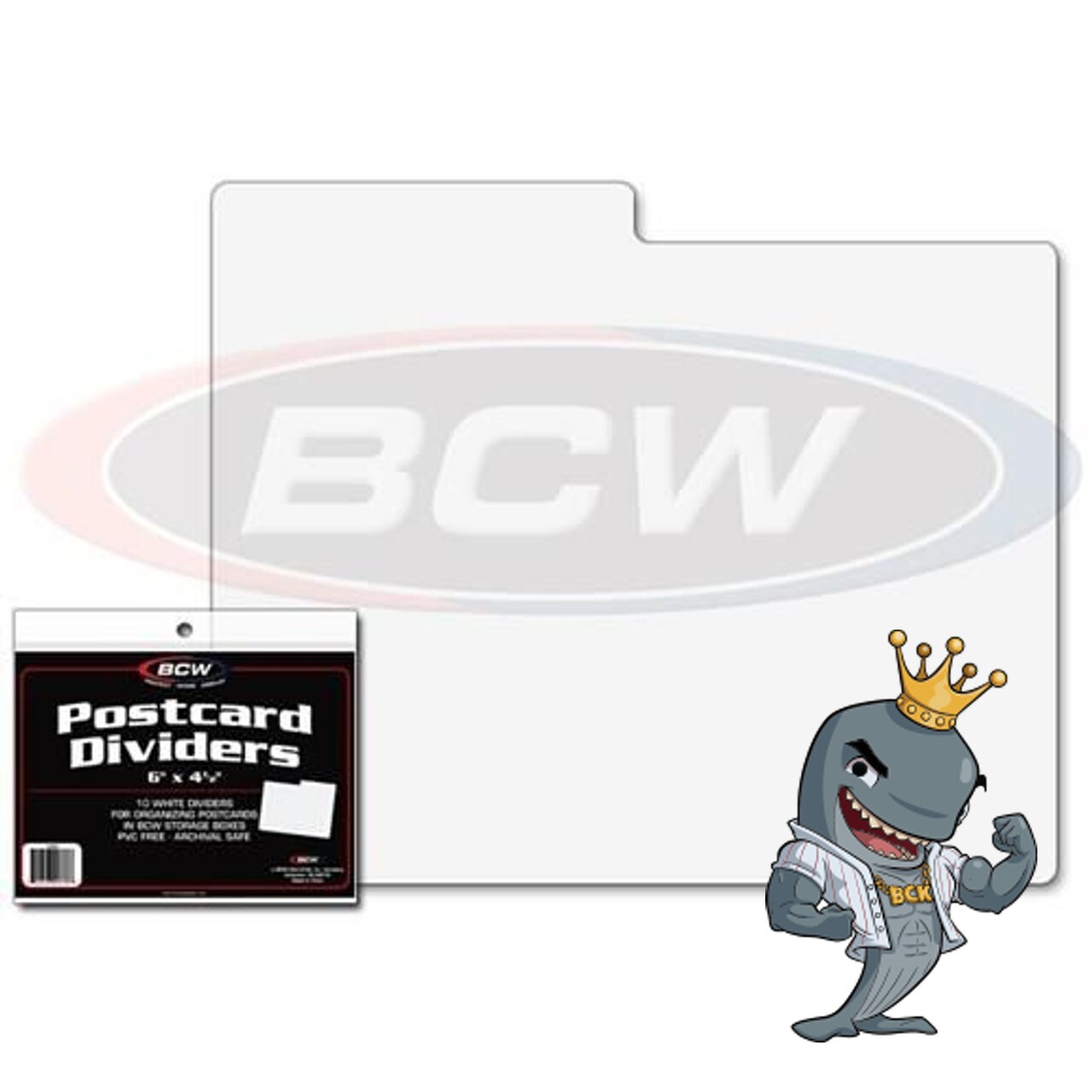 BCW Postcard Dividers 10ct 