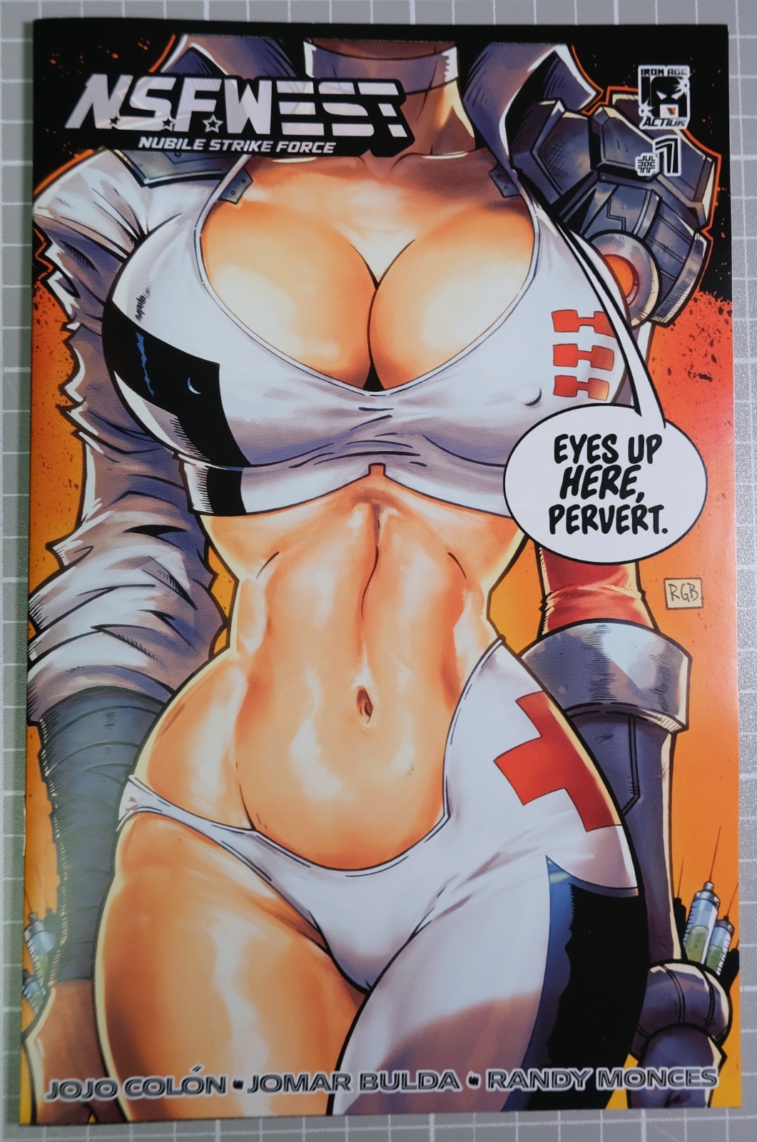 NSFWEST #1 IRON AGE 2026 RYAN BROWNE CAPTAIN CECI VARAINT MATURE NM