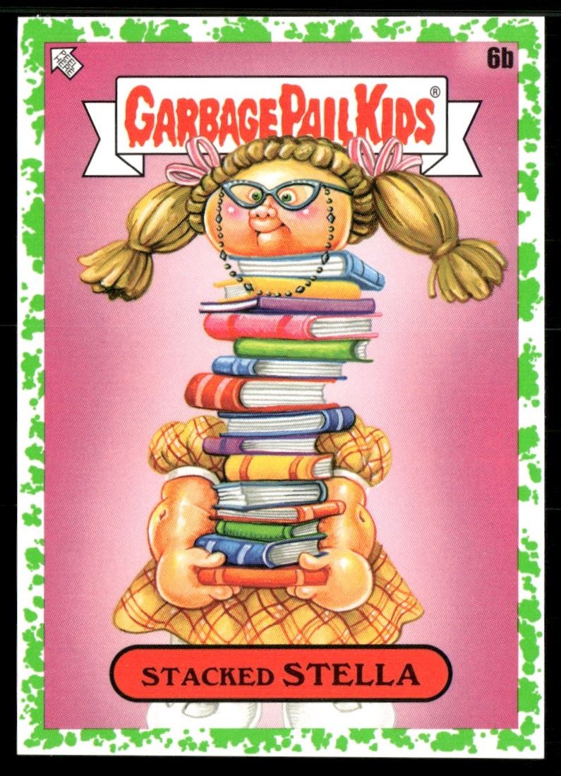 STACKED STELLA 2022 Garbage Pail Kids Booger Green #6B