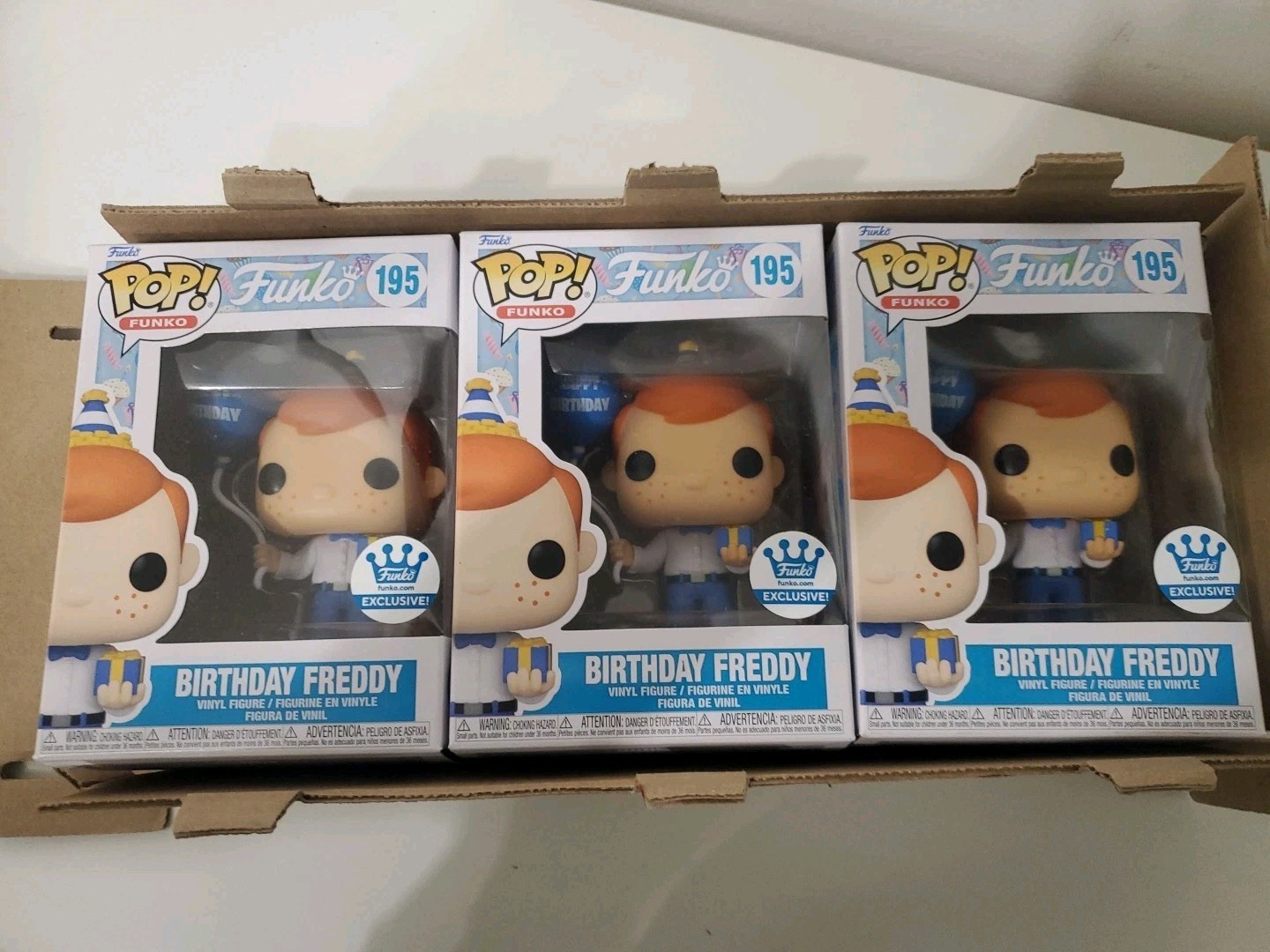 *🔥 Exculusive Freddy Funko Birthday BUNDLE (Set of 3)